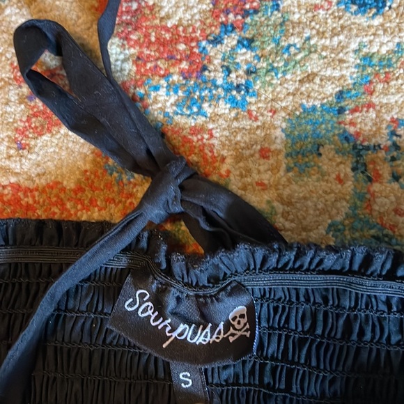 Cracken dress new by Sourpuss cotton swing dress from Blame Betty - Picture 3 of 3